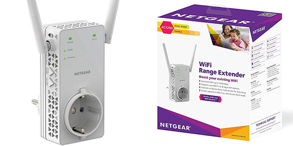 Repetidor WiFi Netgear EX6130 AC1200