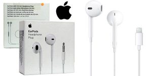 Auriculares Apple EarPods con clavija de 3,5 mm o con conector Lightning