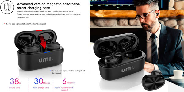 Auriculares Umi W9 TWS en oferta en Amazon
