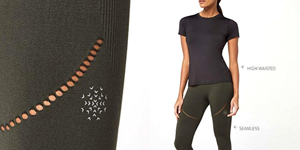 Mallas de Deporte sin Costuras Amazon Aurique chollo en Amazon