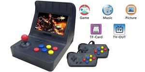 Mini Recreativa Arcade con pantalla 4,3", 3000 Juegos y 2 gamepads