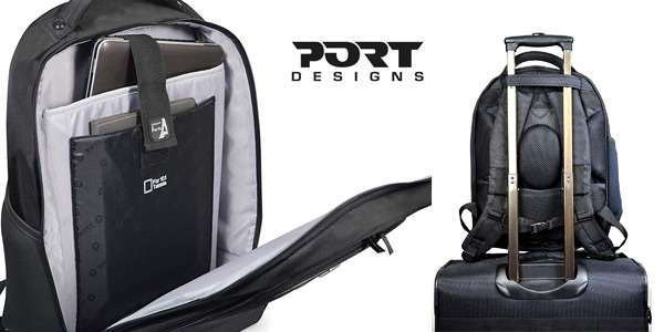 Mochila Port Designs Manhattan para portátil 17" chollo en Amazon