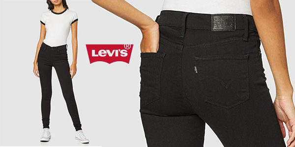 ▷ Chollazo Pantalones vaqueros Levi's Shaping Super Skinny para mujer por 49,50€ con envío gratis (50%
