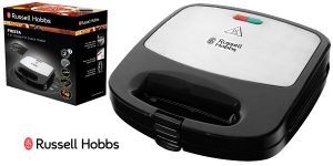 Sandwichera 3 en 1 Russell Hobbs Fiesta 24540-56 de 750 W barata en Amazon