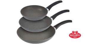 Set x3 sartenes Ballarini Ferrara antiadherentes Granitium Extreme y Thermopoint (20, 24, 28 cm) barato en Amazon