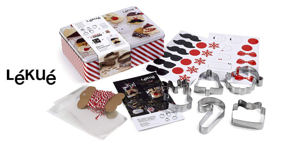 Kit Cookies Navidad Lékué barato en Amazon