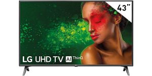 Smart TV LG 43UM7500PLA UHD 4K HDR de 43"