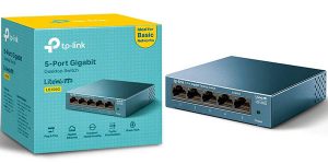 Switch TP-Link LS105G de 5 Puertos 10/100/1000
