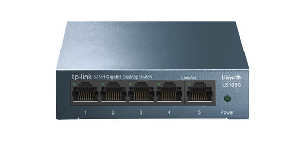 Switch TP-Link LS105G de 5 Puertos 10/100/1000 barato