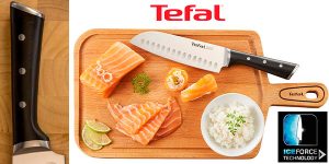 Chollo Cuchillo Santoku Tefal Ingenio Ice de 18 cm