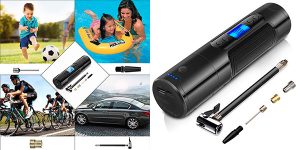 Chollo Mini compresor de aire USB recargable