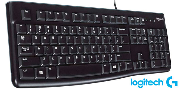 Chollo Teclado Logitech K120 con cable