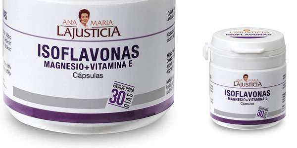 Envase 30 Cápsulas Ana Maria Lajusticia Isoflavonas con magnesio + VIT E barato en Amazon