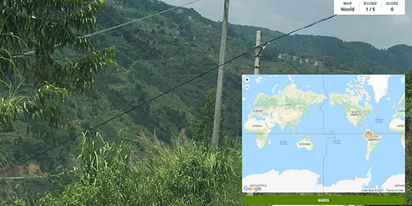 GeoGuessr juego online gratis mapas imágenes del mundo