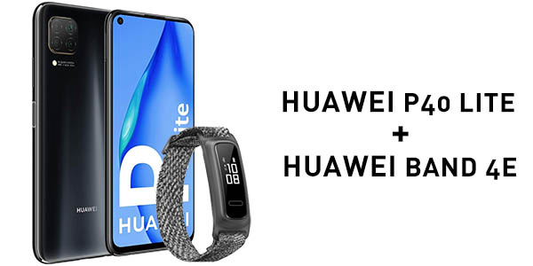 Huawei P40 Lite + Smartband Huawei Band 4e