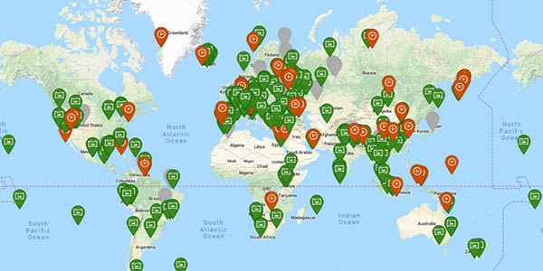 mapas de panorámicas del mundo gratis en Internet