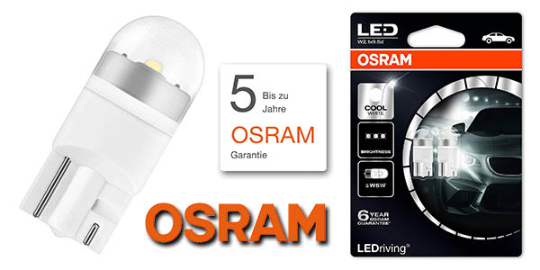 Osram LED Premium Retrofit W2-1x9-5d lámparas de coche baratas