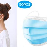 Pack x50 mascarillas Fesjoy desechables baratas en Amazon