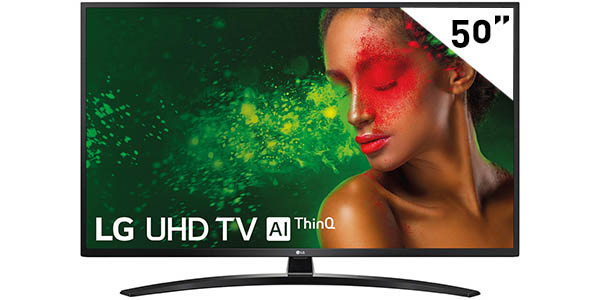 Smart TV LG 50UM7450 UHD 4K HDR de 50" con IA