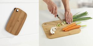 Wenko tabla bambú cortar chollo