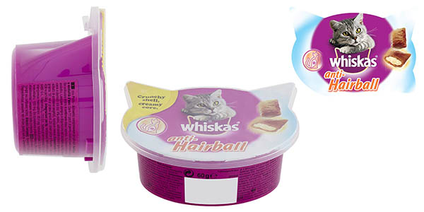 Whiskas Anti-Airball oferta galletas para gatos