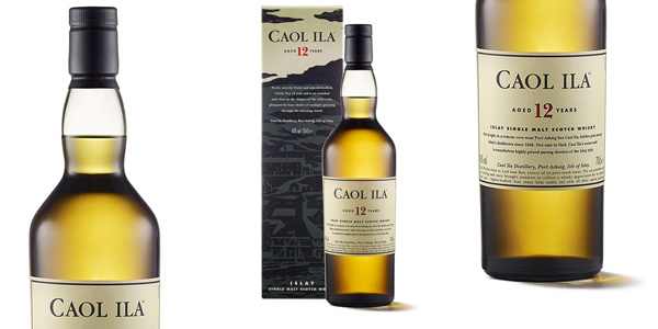 Caol Ila 12 Años Whisky Escocés Puro de Malta de la Isla de Islay de 700 ml barato en Amazon