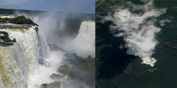 cataratas Iguazú perspectivas de fotografía diferentes
