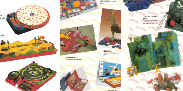 Catálogo de juguetes de El Corte Inglés 1987-88
