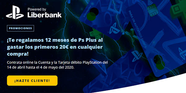 Cuenta y Tarjeta PlayStation de Liberbank