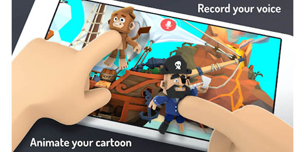 Toontastic 3D App móvil infantil gratis para crear historias