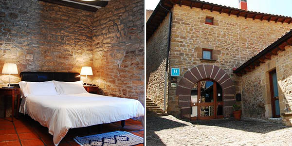 Hotel rural Nobles de Navarra escapada barata para hacer una ruta por carretera por la Sierra de Leyre