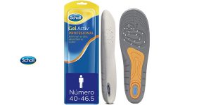 Scholl Plantillas Gel Activ Profesional para hombre baratas en Amazon