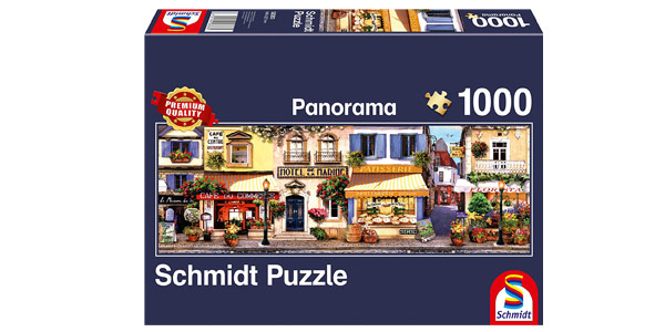 Puzzle Paseo por París panorámico de 1000 Piezas Schmidt Spiele barato en Amazon