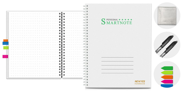 Cuaderno "inteligente" Newyes A4 reutilizable barato en AliExpress