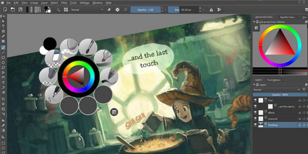 Descarga gratis Krita para ilustración digital