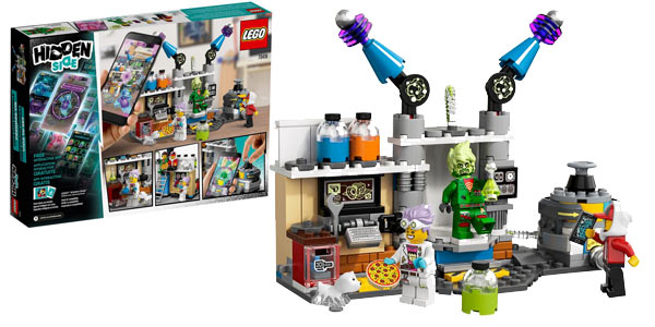 Laboratorio de Fantasmas de J. B. Hidden Side de LEGO barato en Amazon