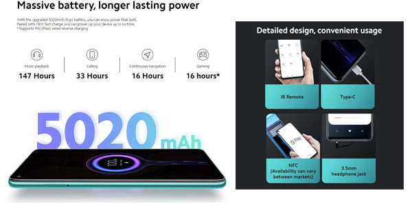 Xiaomi Redmi Note 9 en oferta en Amazon