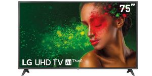 Smart TV LG 75UM7110PLB UHD 4K HDR IA con Alexa de 75"