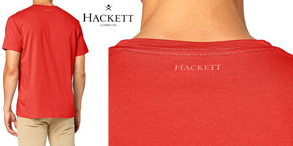 Camiseta de manga corta HKT by Hackett para hombre chollo en Amazon