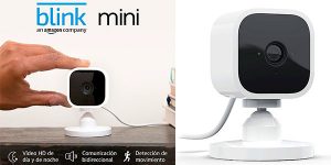 Chollo Cámara de seguridad inteligente Blink Mini HD compatible con Alexa