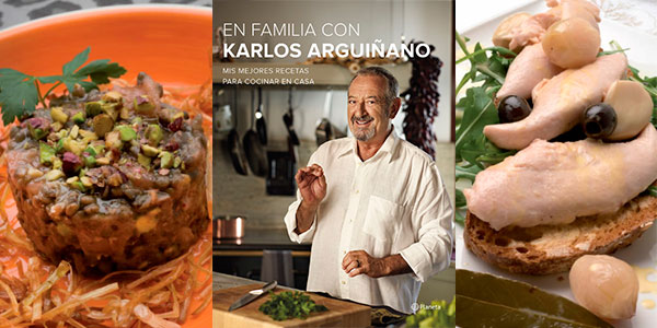 Chollo Libro "En familia con Karlos Arguiñano: Mis mejores recetas para cocinar en casa" en formato Kindle