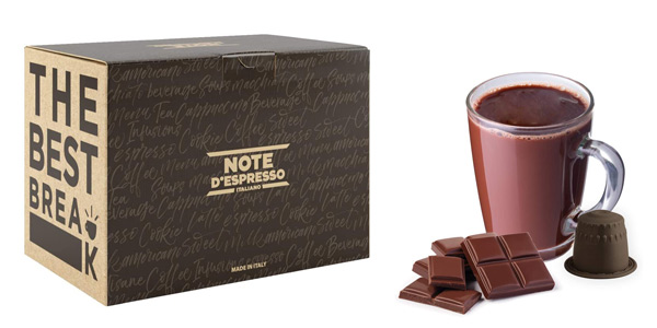 Pack x100 Cápsulas de Chocolate Note D'Espresso de 7 gr/ud barato en Amazon