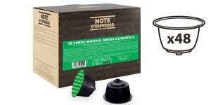 Pack x48 CÃ¡psulas Dolce Gusto TÃ© Verde Matcha Note D'Espresso barato en Amazon