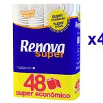 Paquete x48 rollos Papel Higiénico Renova Super barato en Amazon