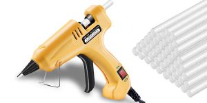 Pistola de silicona Tangtag con 50 barritas