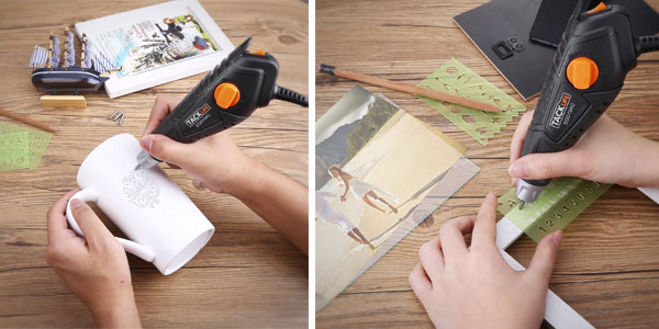 Pluma de Grabado Tacklife EGD15AC de 15W y 6.000 rpm chollazo en Amazon