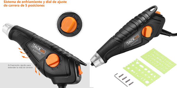 Pluma de Grabado Tacklife EGD15AC de 15W y 6.000 rpm chollo en Amazon