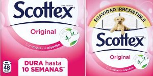 Papel higiénico Scottex Original barato en Amazon