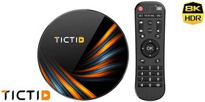 Smart TV Box 8K TICTID con Android 9.0