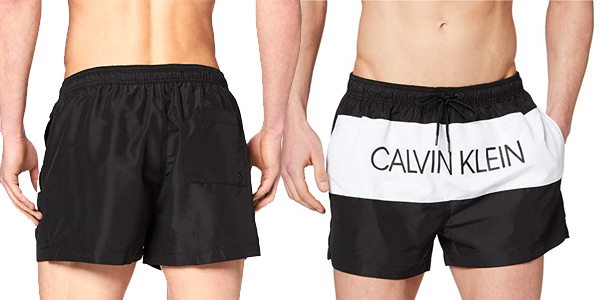Bañador Calvin Klein Short Drawstring para hombre barato en Amazon